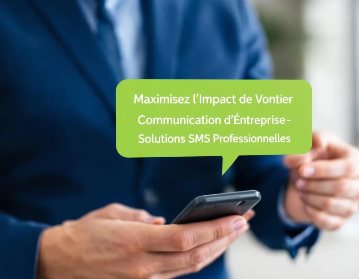 Maximisez l'Impact de Votre Communication d'Entreprise grâce aux Solutions SMS Professionnelles