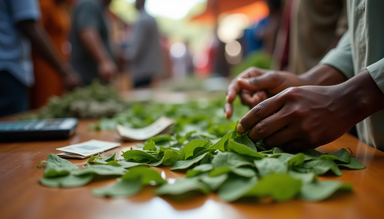 Business du khat drogue en Afrique de l'Est et Moyen-Orient