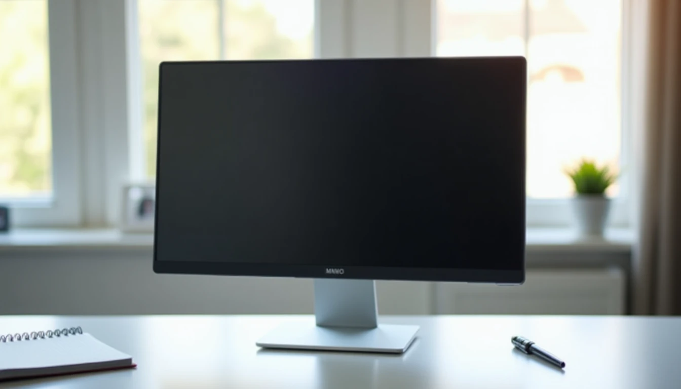 Ecran 24 pouces en cm : quelle taille réelle pour votre bureau