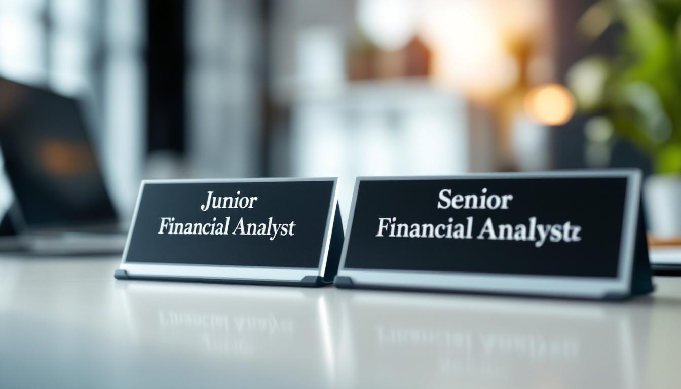 Analyste financier junior ou senior : quelle différence de poste